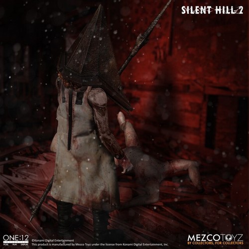 the ONE 12: SILENT HILL 2 – RED PYRAMID THING 1/12 Action Figure 17 cm MEZCO - Imagen 9 de 14