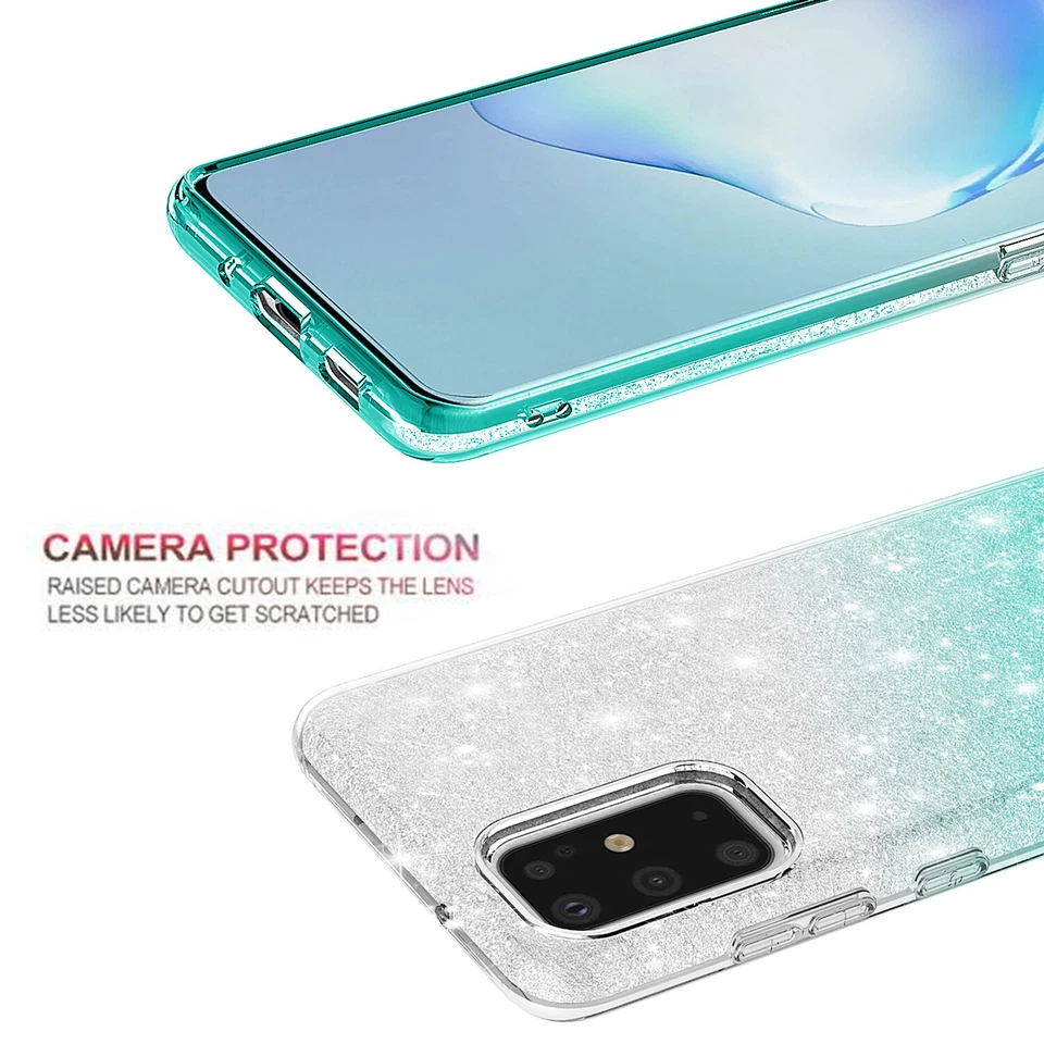 Funda delgada brillante brillante brillante para Samsung Galaxy A71 Foto 4 de 4