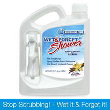 Wet & Forget Weekly Shower Cleaner, Vanilla Scent, 64 fl oz. NEW,USA. 0.47 per fl oz
