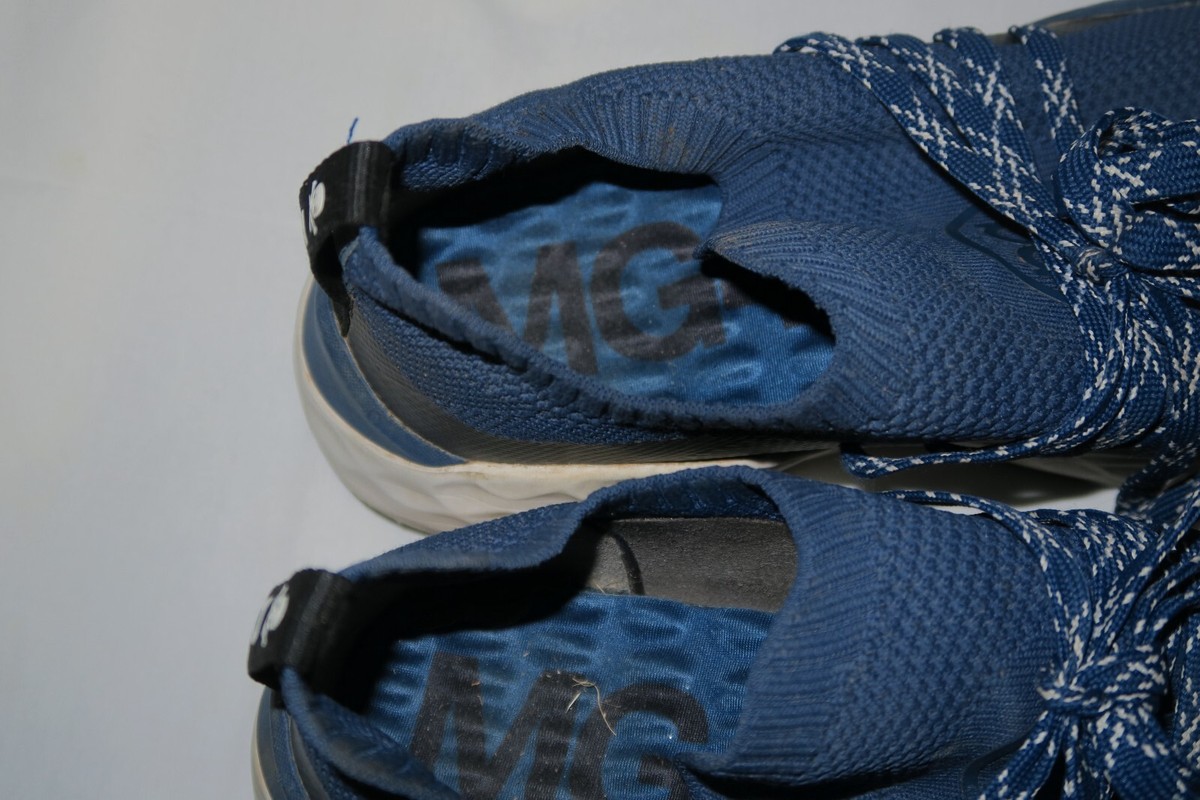 G/FORE Mens MG4.1 Knit Hybrid Golf Shoes Poseidon Blue Spikeless Size 10.5 New Mens G/FORE MG4+ GOLF SHOE GMF000014-S/SUR WHITE / BLUE  main image 3