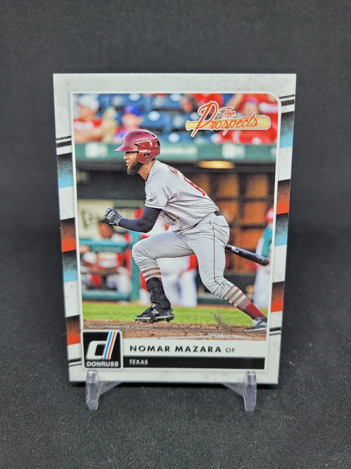 Nomar Mazara 2016 Panini Donruss Baseball The Prospects No. TP14