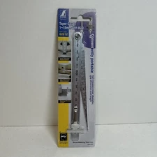 SHINWA Taper Gauge Measuring Metalworking Tools Scale with Rule 1 - 15 mm 62612