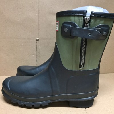 hunter rain boots with zipper