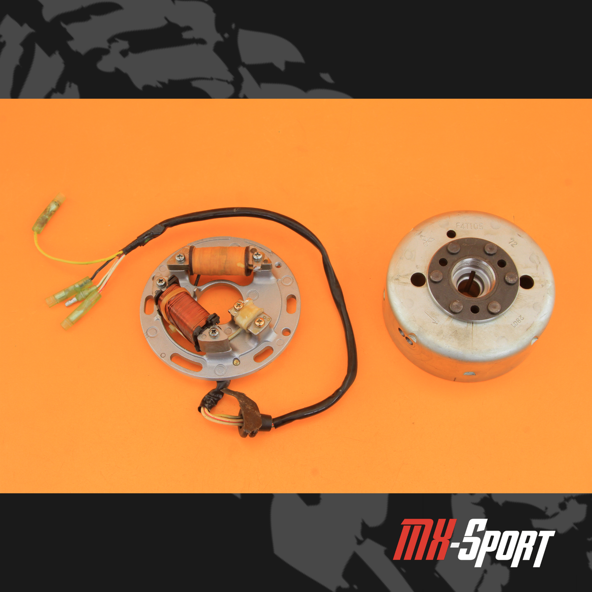 91-94 1993 KDX250 KDX 250 OEM Stator Generator Rotor Flywheel