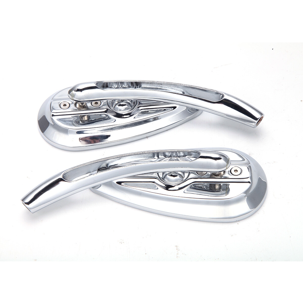 Rétroviseurs De Moto Pour Suzuki Pour Marauder Une Paire Chrome Moto