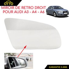 Glace de rétroviseur Audi A4