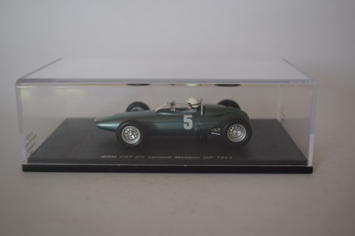 1:43 BRM P57 #5 - Richie Ginther - 2nd Monaco GP 1963 - Spark S1629 - MINT - Picture 2 of 16