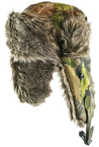 MENS JACK PYKE FUR TRAPPER HAT winter stealth hunting Fishing English tree camo