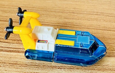 G2 Seaspray Metallic Blue 1984 Hasbro Transformers Vintage 2.5  Length Small Toy