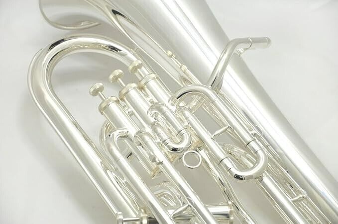 YAMAHA YEP-621S Bb Euphonium Silver Plated Yellow Brass YAMAHA YEP-621S Bb Euphonium Silver Plated Yellow Brass