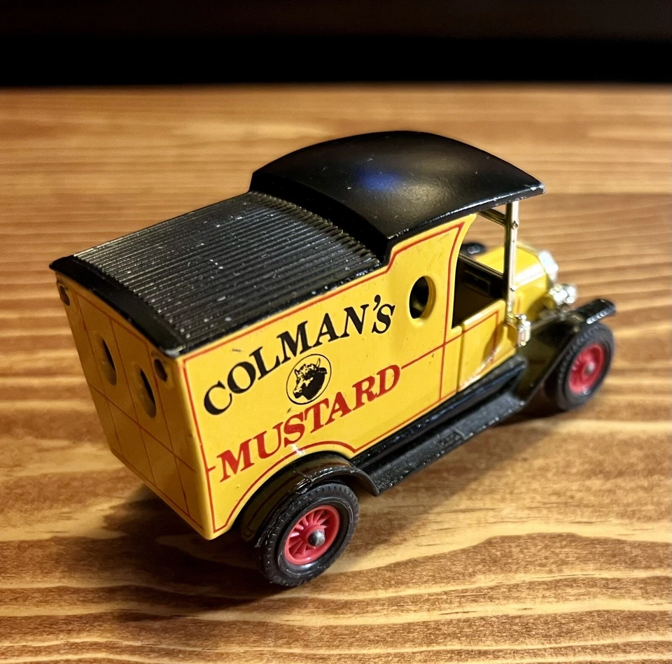 Vintage 1978 Matchbox Models Of Yesteryear 1912 Ford Model T Colman's Mustard  - Image 3 of 4