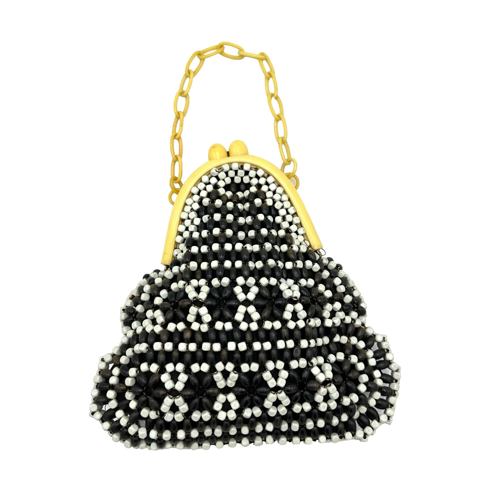 Bolso negro Vintage 1930s década