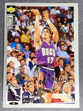 1994-95 Collector’s Choice Silver Signature #272 Jon Barry Milwaukee Bucks NBA