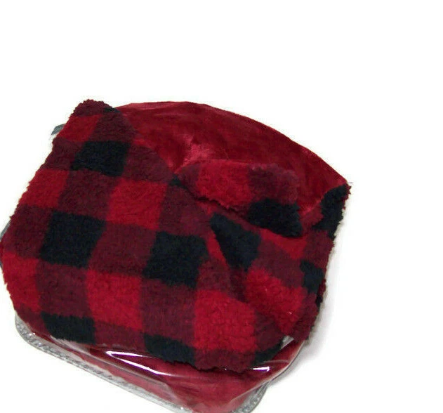 Manta reversible a cuadros Sherpa de terciopelo de calentamiento eléctrico térmico Biddeford Foto 3 de 4