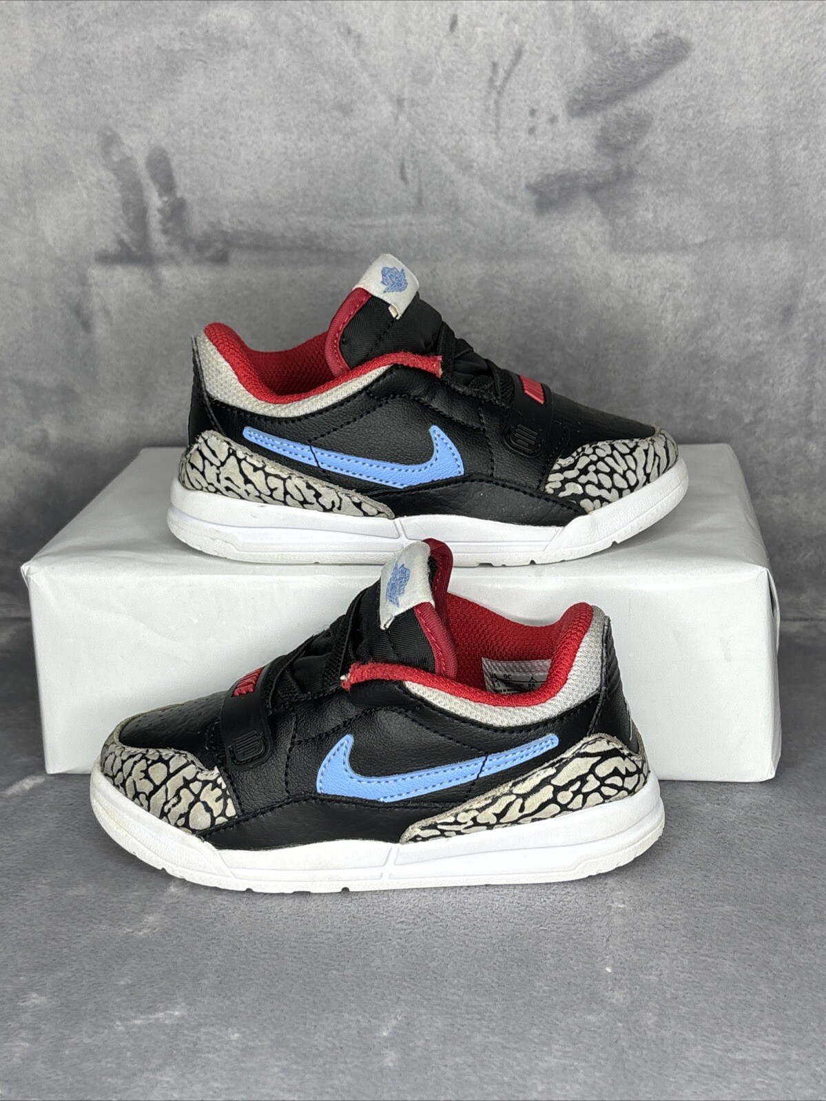 Nike Air Jordan Legacy 312 Low TD Toddler Shoes Chicago Flag CD9056-004 Size 9C-image