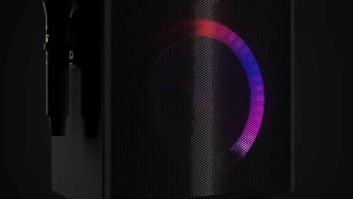 MASINGO Karaoke Machine with Built-in 15