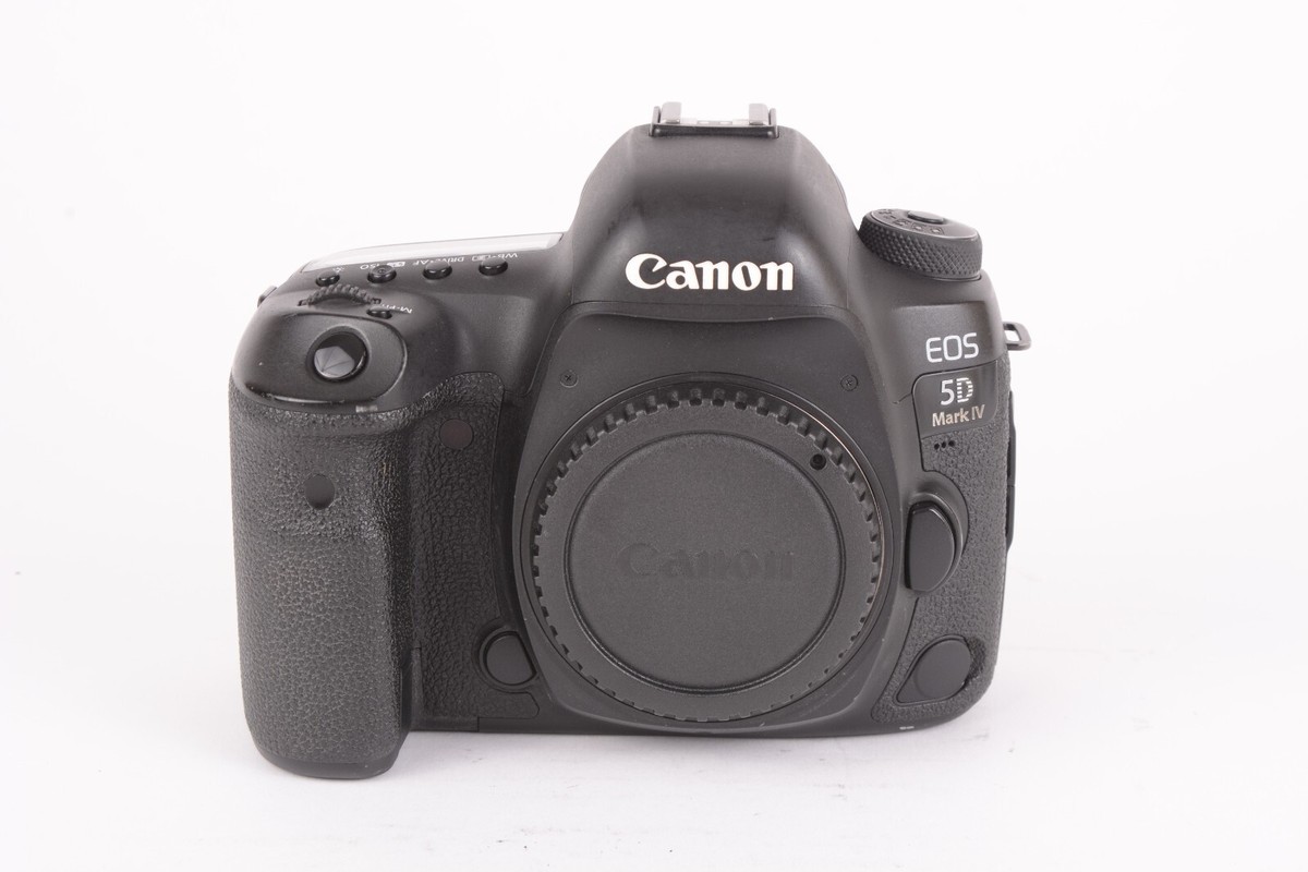 Canon EOS 5D Mark IV 30.4MP DSLR Camera Body-Black Shutter Count