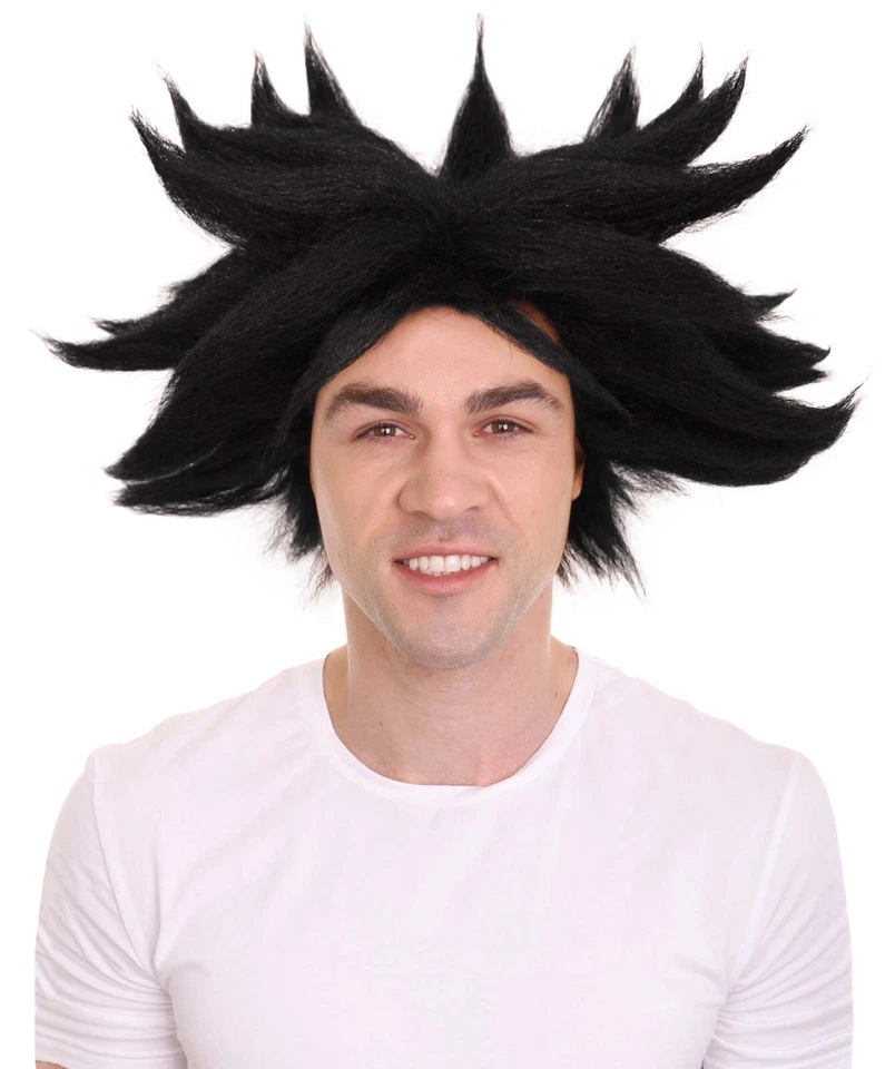 Adult Men's Anime Spike Wig | Multiple Color Options TV/Movie Wigs - Image 2 of 4