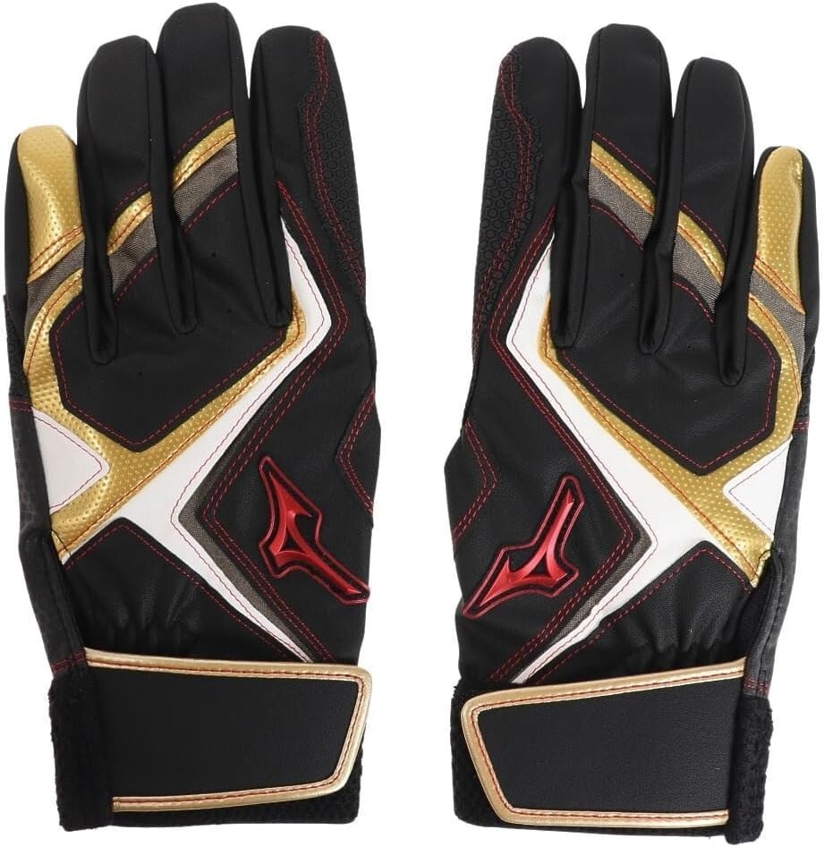 MIZUNO WILLDRIVE black Gold Baseball Batting Glove 22AW M size Men