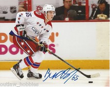 Washington Capitals Andre Burakovsky Signed Autographed 8x10 NHL Photo COA Z