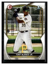2023 Bowman #BP-134 Tony Blanco Jr. Prospects 1st Pittsburgh Pirates