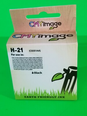 CMY IMAGE BLACK ECO EARTH FRIENDLY INK CARTRIDGE  H-21.  (C4)
