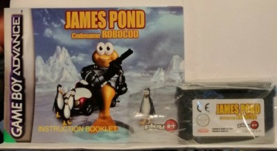 James Pond: Codename Robocod Sur GameBoy Advance (GBA) - Complet, Bon état, PAL UKV