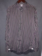 Versace Collection Stripe Button Up 16/41