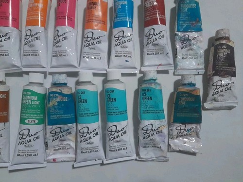 Holbein Duo Aqua Water-Soluble Oil Color Studio Set of 21 - 40 ml Tubes - Afbeelding 4 van 5