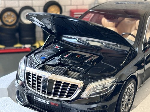 1:18 *EN CAJA* CASI REAL BRABUS 900 Mercedes-Benz MAYBACH CLASE S (Negro) ¡LHD!! - Imagen 6 de 10