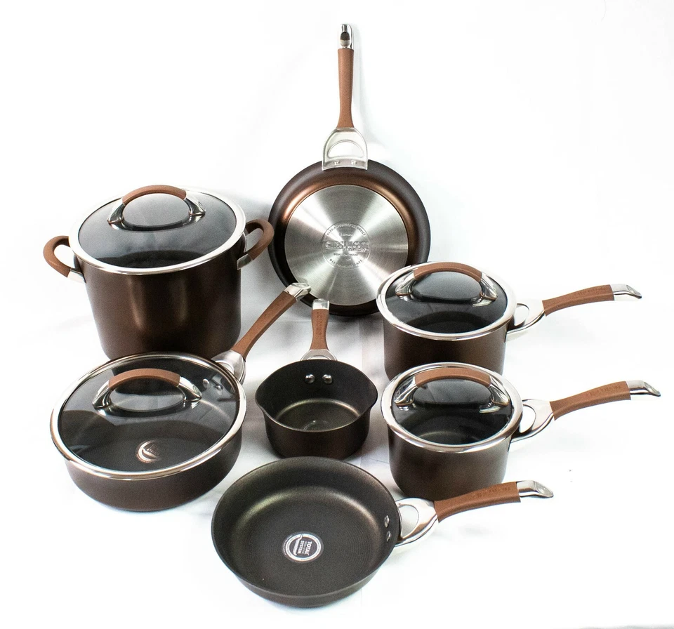 Circulon Symmetry Hard-Anodized Nonstick 11-Piece Cookware Set - Image 3 of 4