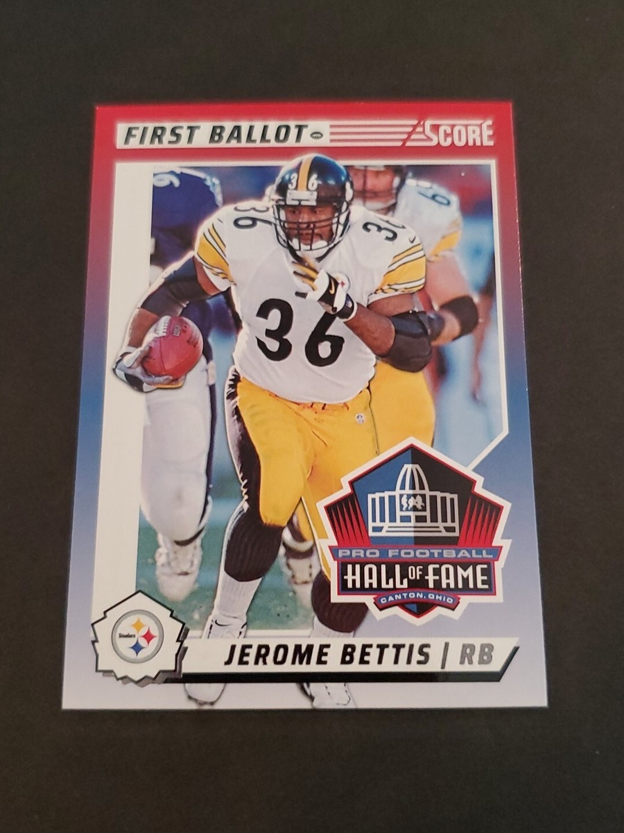 【激レア】Rock staff会員募集用紙 TOTO関係者用パス 2点セット Jerome Bettis 2024 Score Football Hall of Fame First Ballot