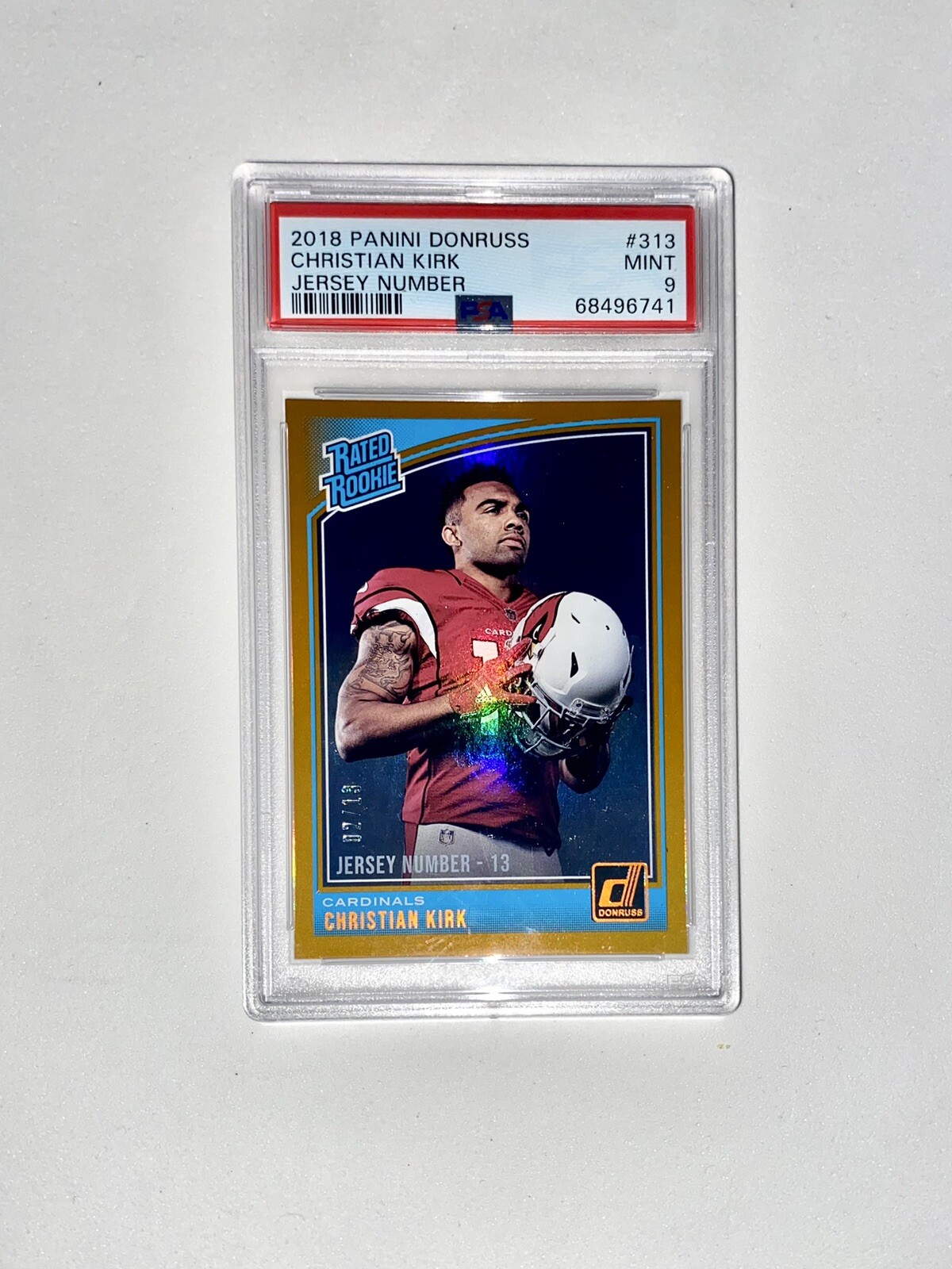 Christian Kirk Panini Donruss #313 Jersey Number