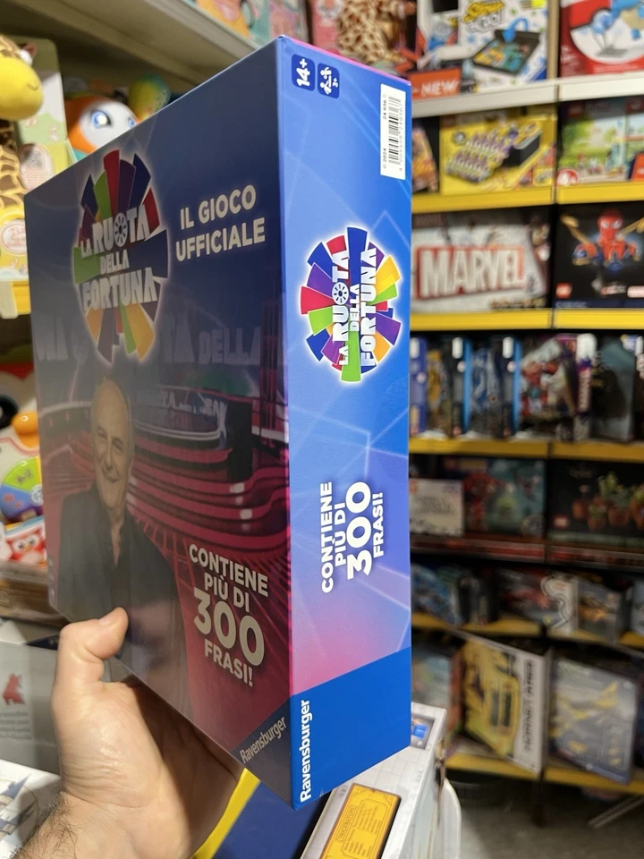 RAVENSBURGER ⭐️ La Ruota Della Fortuna - Gioco Da Tavolo Ufficiale / legopina11 - Immagine 2 di 4