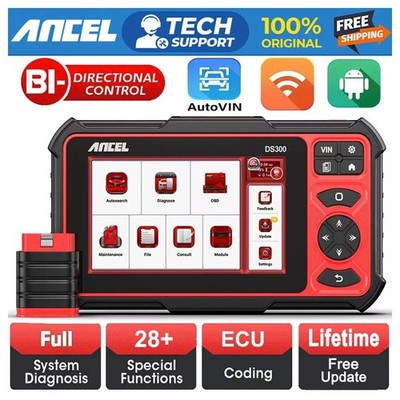 Bidirektionales Auto-OBD2-Diagnosegerät ECU-Codierung Schlüsselprogrammierung