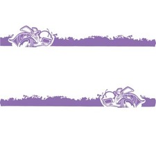 Japanese Inspired Anime Purple Bee Car Decals Itasha Side Decal Both Side Jdm