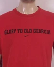 vintage EUC 00s Y2K Nike Team Georgia Bulldogs T-Shirt NCAA Tiny Center Swoosh M