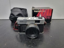 Photo Flex MX-35 Point and Shoot 35mm Film Camera, Case, Box  Instructions