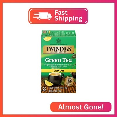 Twinings Tea Lemon Green Tea, 20 ct