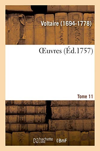 OEuvres. Tome 11 by VOLTAIRE  New 9782329007595 Fast Free Shipping<-