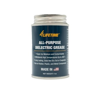 4LifetimeLines Dielectric Grease for Electrical Connectors - 4oz Brush Top Can,