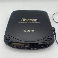 Vintage Sony Discman D-130 Mega Bass Portable Personal CD Player Tested Working
