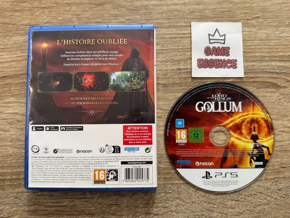 The Lord of the Rings Gollum PS5 PAL FR Sony PlayStation 5, photo 3 sur 3