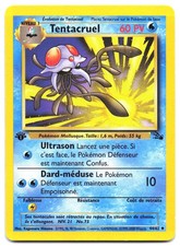 Carte Pokémon Tentacruel 44/62 Fossile Edition 1 ED1 VF FR