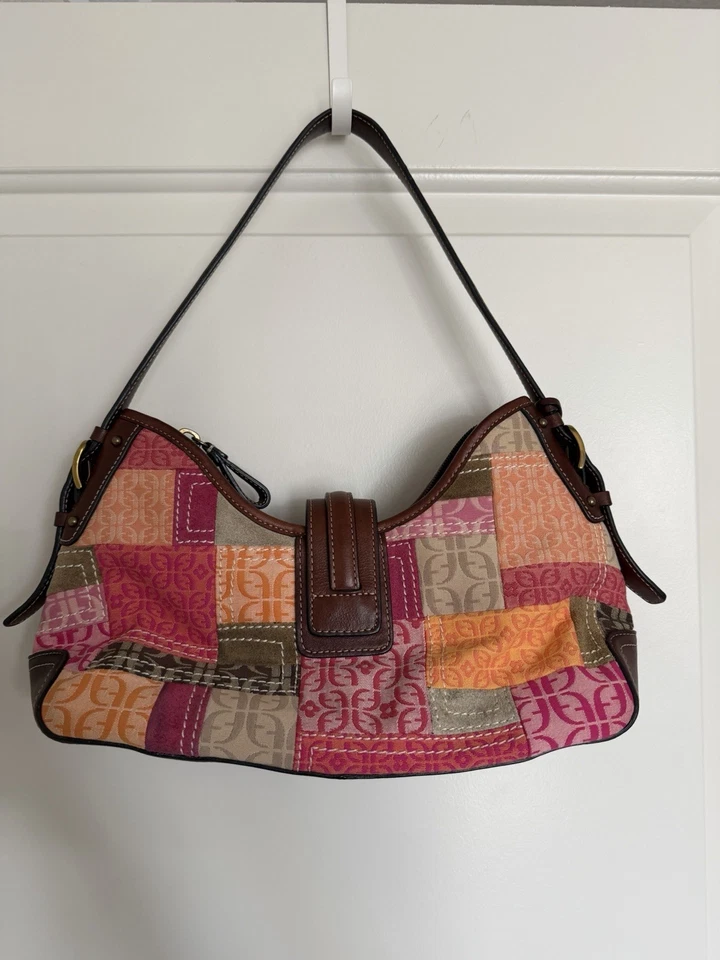 Fossil Colorful Patchwork Shoulder Bag - Image 4 of 4