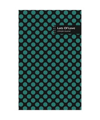 Lots Of Love Lifestyle Journal, Blank Write-in Notebook, Dotted Lines, Wide Rule