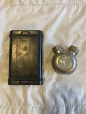 Soviet Russian Army Gun Oil Bottle & Austrian Military Weapons Cleaning Kit Case