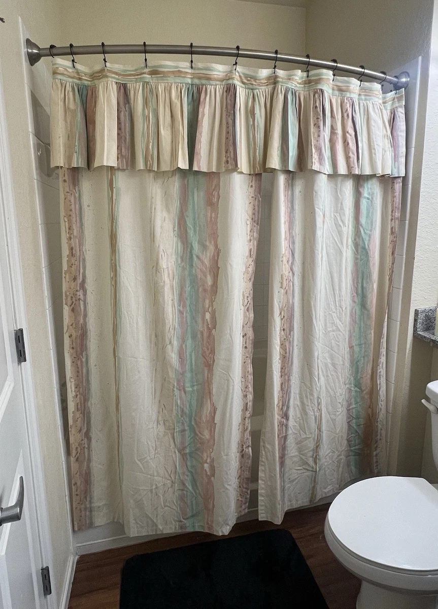 Équilibre Stripe Mauve Curtain