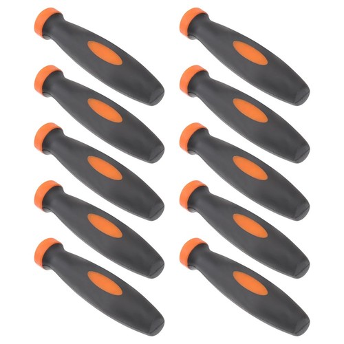 Practical and Smooth Rubber Files Handles Pack of 10 2 36Inch 3mm Hole - Picture 2 of 5
