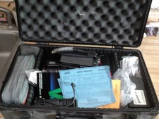 JVC GR-25 / GR-25U Video Movie VHS-C Video Camera Camcorder w/ Case, Batteries